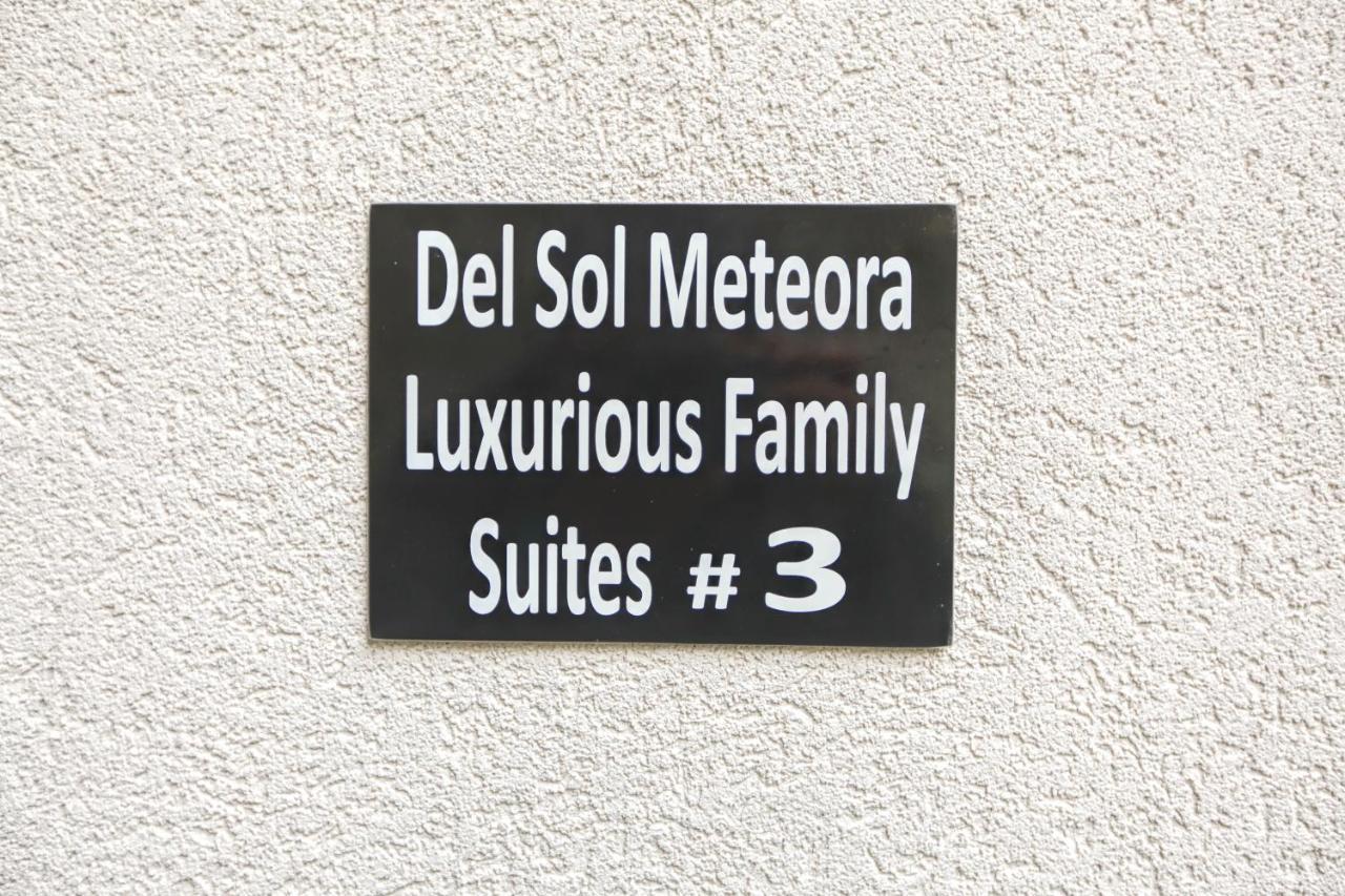 Del Sol #3 Meteora Luxurious Family Suites Kalambaka Exterior photo