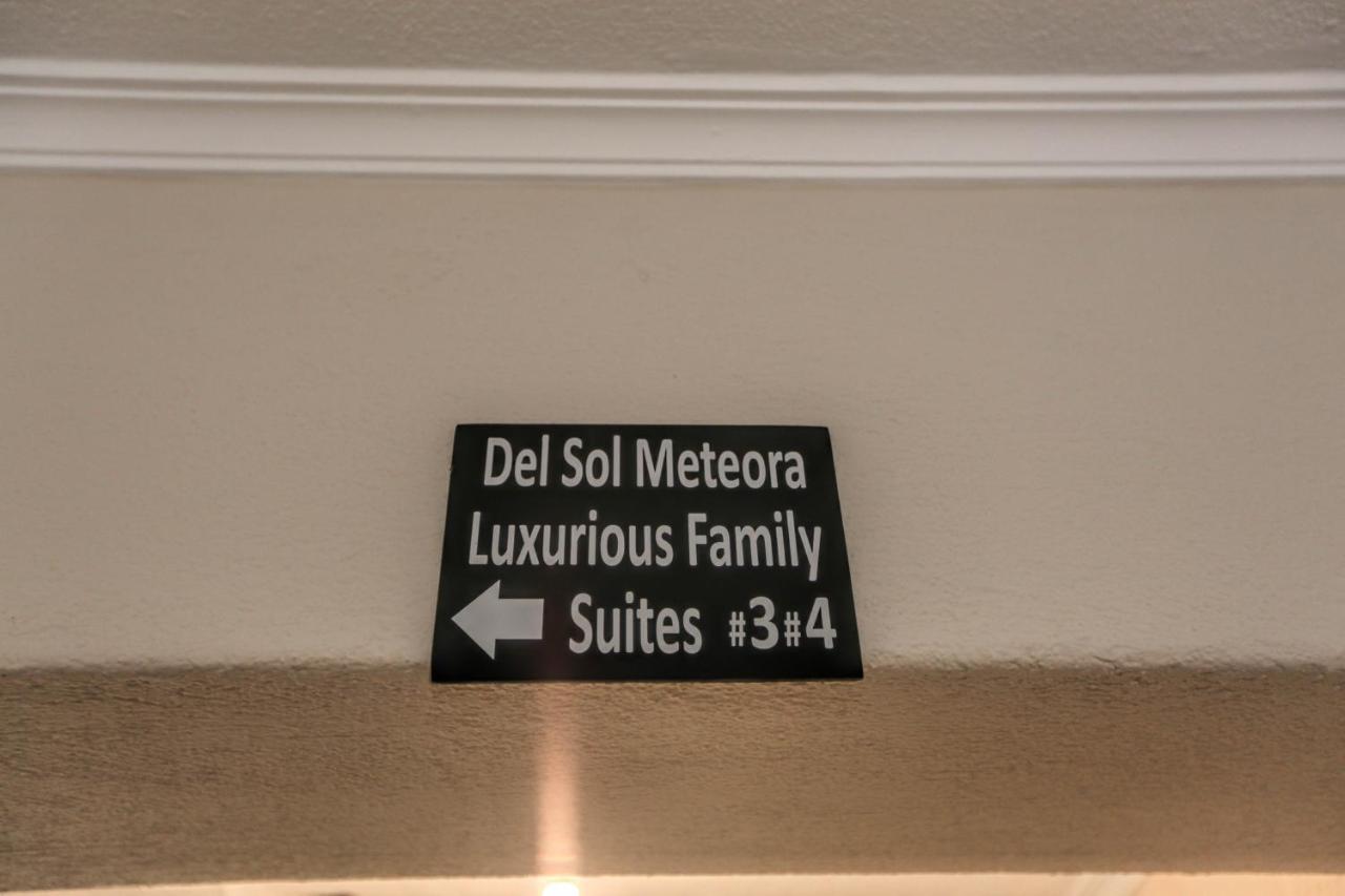 Del Sol #3 Meteora Luxurious Family Suites Kalambaka Exterior photo